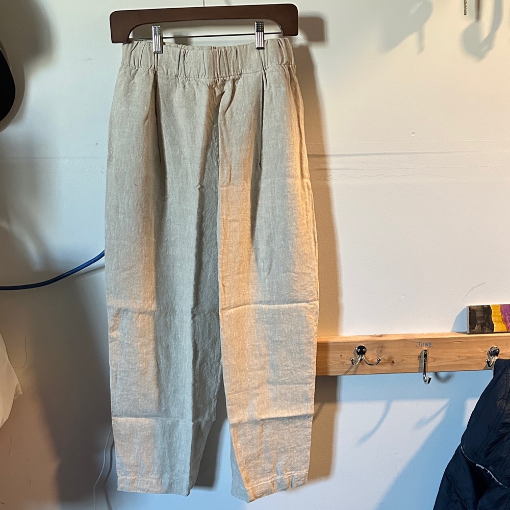 Elizabeth Suzann Linen Andy Trousers - never worn